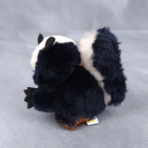 VTG Dakin Skunk Plush Stuffed Animal Lot Flower Mini Korea 80s Eighties 1980s R - Picture 17 of 24