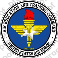 STICKER U.S. Air Education and Training Command (AETC) Seal