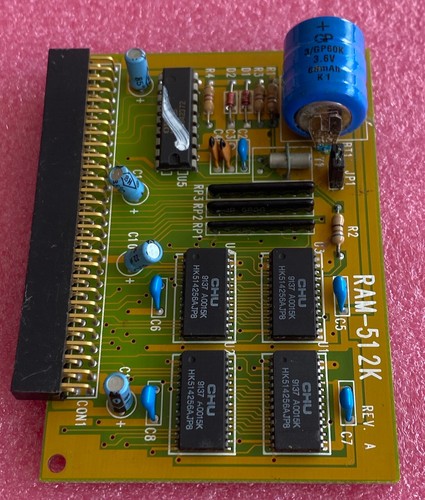 Speicher Erweiterung512kb für AMIGA 500/A500+, works #04 25 - Photo 5/5