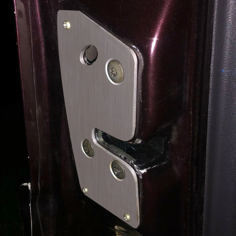 Placa de reparación y refuerzo de pestillo de puerta del conductor para Jeep Grand Cherokee ZJ 93-98 Foto 2 de 4