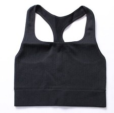 Victoria's Secret PINK Women's Seamless Reversible Sports Bra WR4 Black US:M-DD