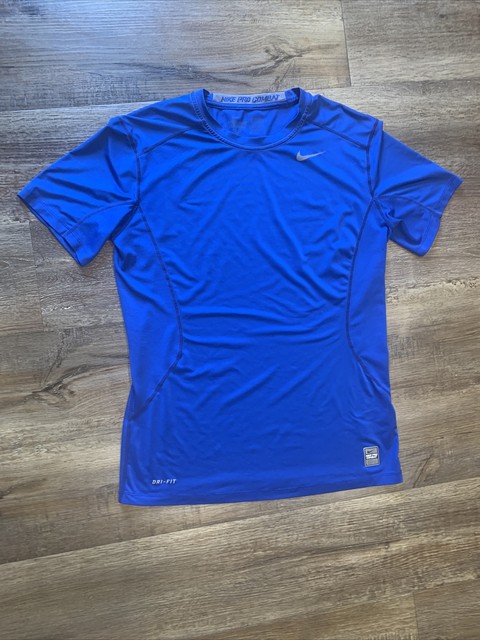 nike men's pro cool fitted short sleeve shirt