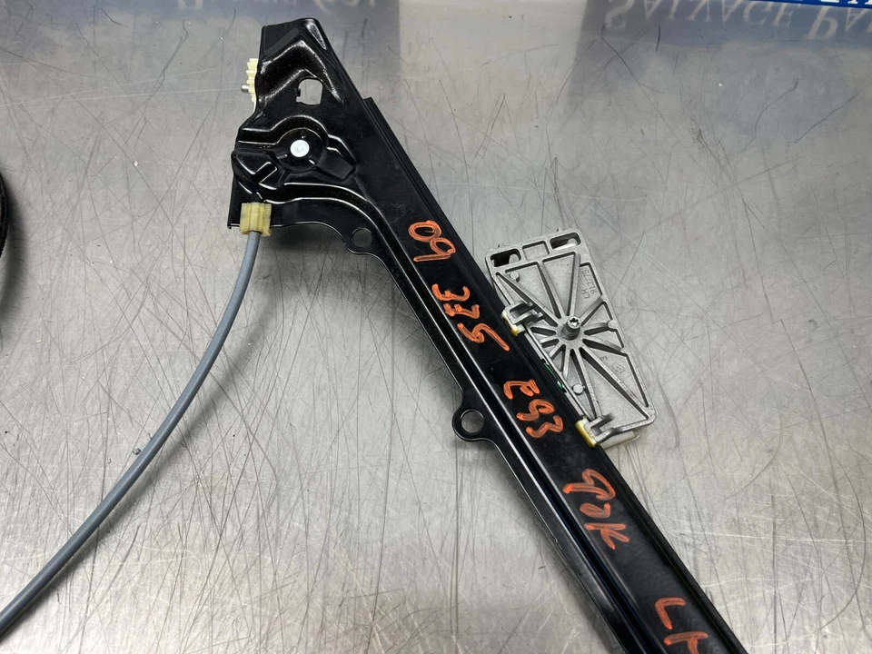 2009 Bmw 335i Front Driver Left Window Regulator w/ Motor - E92 E93 - 90k - Image 3 of 4