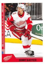 2018-19 Panini NHL Stickers #81 Danny DeKeyser Detroit Red Wings Hockey Sticker