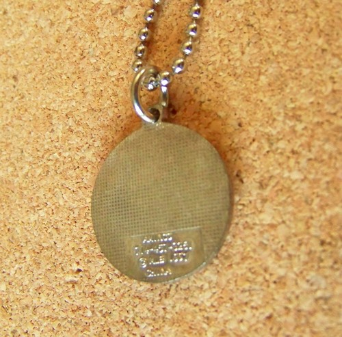 Colorado Rockies logo silver tone necklace TARNISHED - Picture 7 of 10