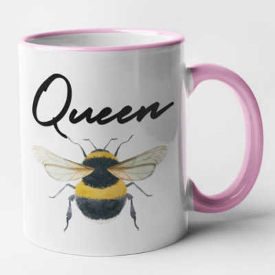 Bienenkönigin Tasse / Bienendesign / süße Bienentasse / Mutter Biene / Freundin Frau