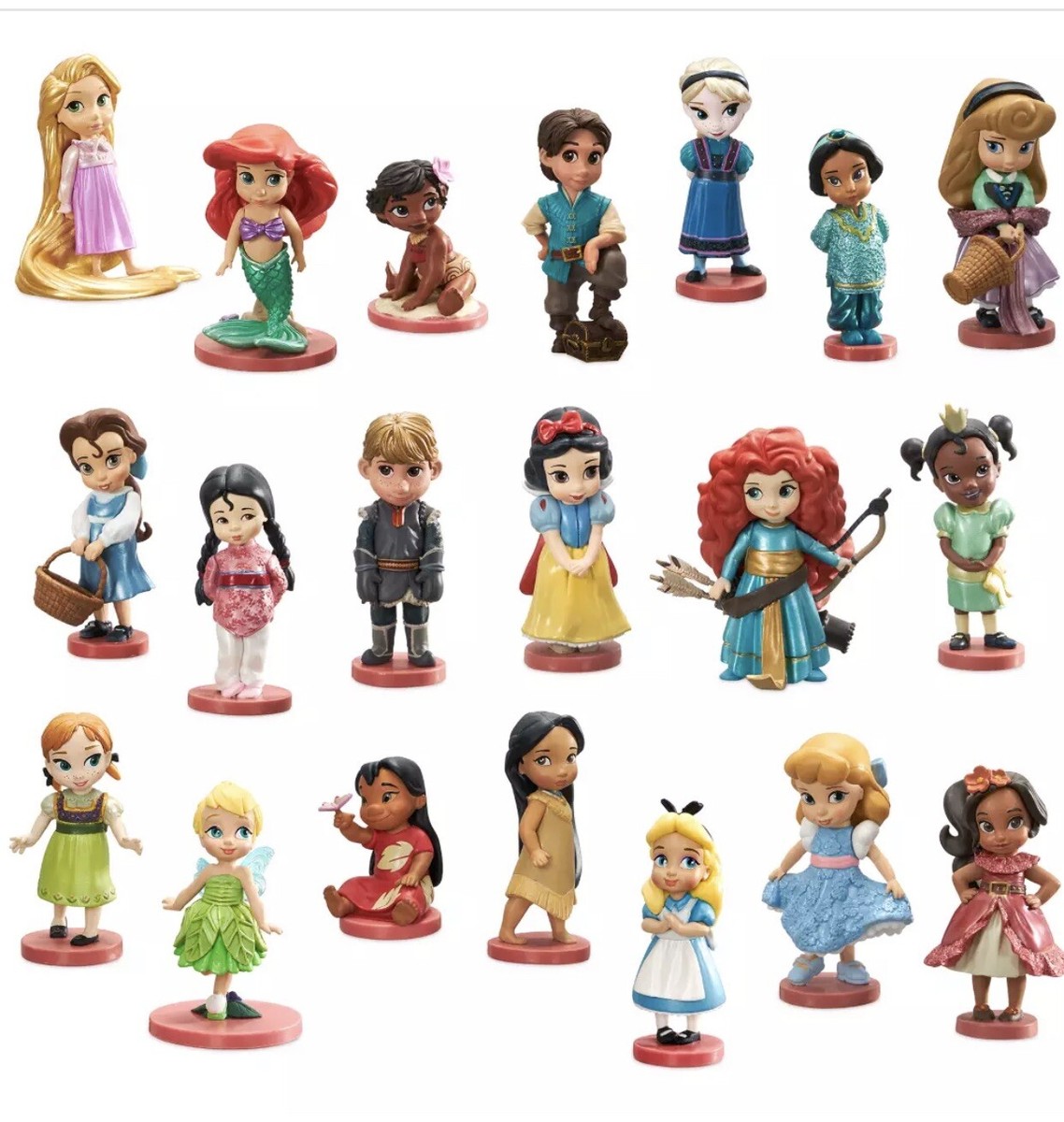 Disney Animators' COLLECTION 20体セット Disney Store Disney Animators' Collection Mega Figurine Set
