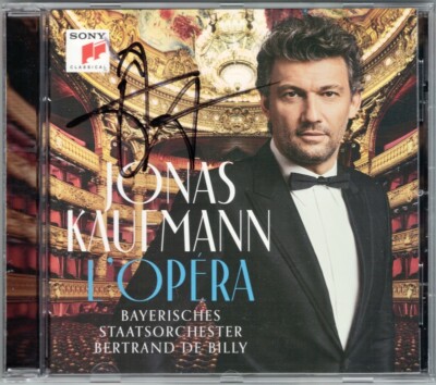 Jonas KAUFMANN Signiert L'OPERA Gounod Massenet Bizet Meyerbeer Berlioz YONCHEVA