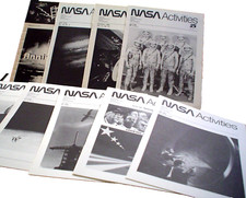 NASA ACTIVITIES NASA Employee Newsletters 9 1973-1988 Space