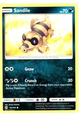 Sandile 83/149 Sm Base Set Regular