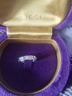 BNWT Gucci Icon Wedding Ring Band in White Gold set with diamonds - Gucci 13
