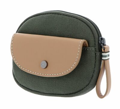 ESPRIT Susie T. Zip Pouch Utensilientasche Tasche Olive Grün Neu