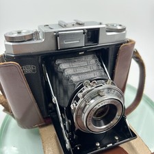 ZEISS IKON NETTAX 513/16 75mm Novar-Anastigmat Folding Camera in Case #494