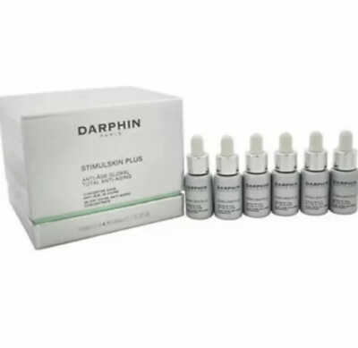 Darphin Stimulskin Plus 28Day Anti Aging Concentrate 6 DosesX 5ml New In Box