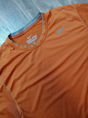 burnt orange dri fit shirt