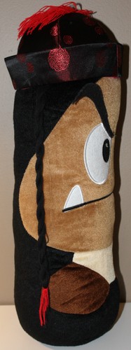 20" Super Mario 64 DS Plush Goomba Kuribo & Kinoko Nuigurumi w Chinese Hat Hair - Picture 4 of 12