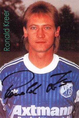 Ronald Kreer UH VfB Leipzig GDR original signed autograph card AK 5408 E
