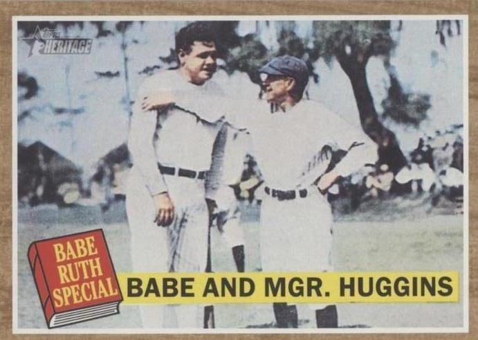2011 Topps Heritage - Babe Ruth Miller Huggins #137 - 1 of 1