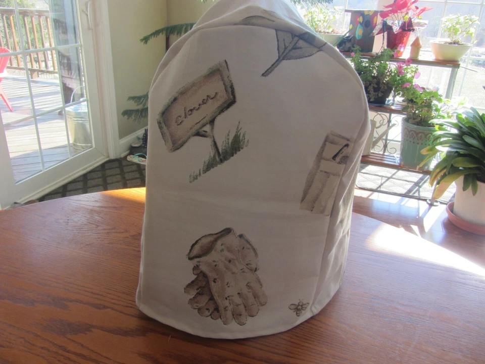 Pfaltzgraff Naturewood Appliance DUST Cover Large Kitchen Mixer etc LAST ONES — 第 3/4 张图片