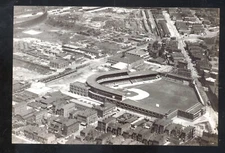 REAL PHOTO CINCINNATI REDS REDLANDS FIELD BASEBALL STADIUM POSTCARD COPY MLB