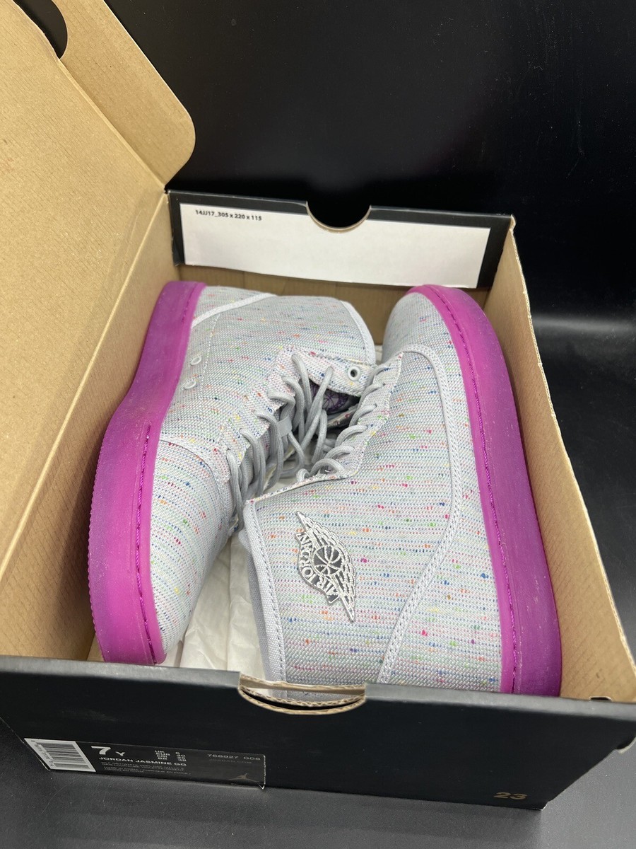 Air Jordan Jasmine GG Wolf Grey GS Size 7Y / Women's 8.5 (768927