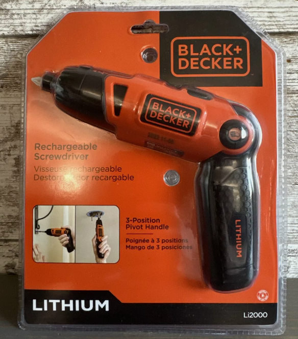 Buy BLACK+DECKER Li2000 Cordless Screwdriver online
