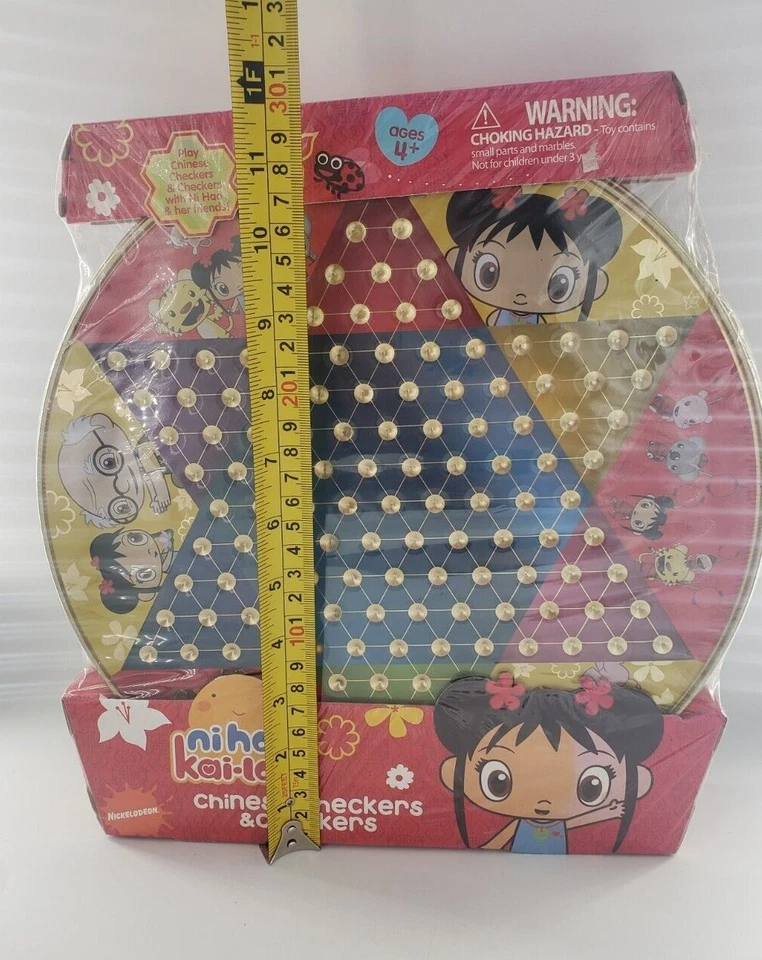 Juego de damas y damas chinas Ni Hao Kai-Lan Nick Jr dibujos animados Nickelodeon Foto 3 de 4