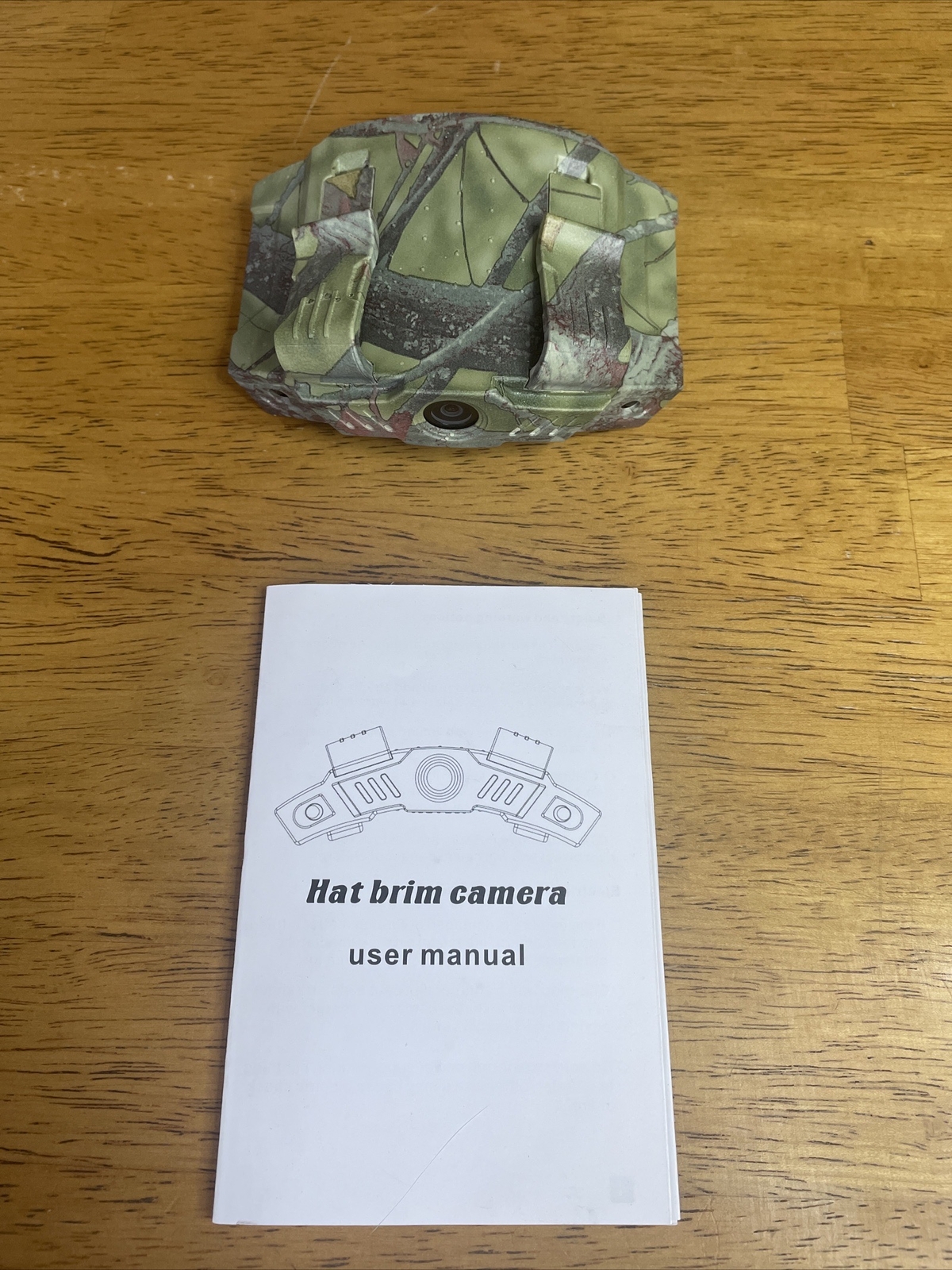 Hat Brim Camera & User Manual Never Been Used eBay