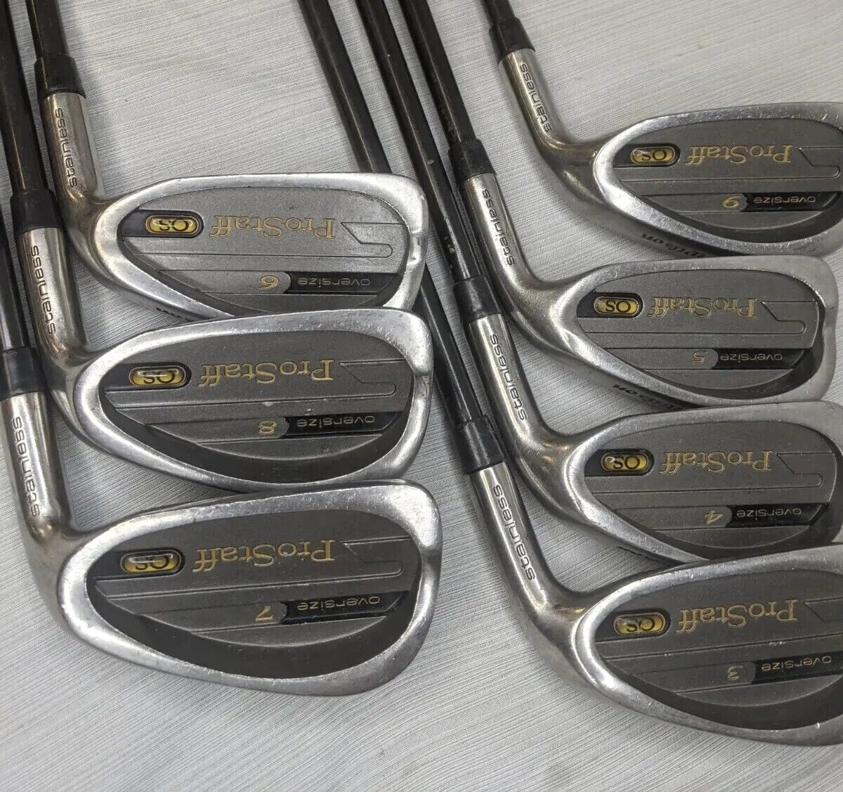 Wilson Pro Staff Oversize PW 3 4 5 6 7 8 9 Iron Golf Club Wilson Pro Staff Oversize PW 3 4 5 6 7 8 9 Iron Golf Club