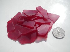 Sea Glass, Collection of Red