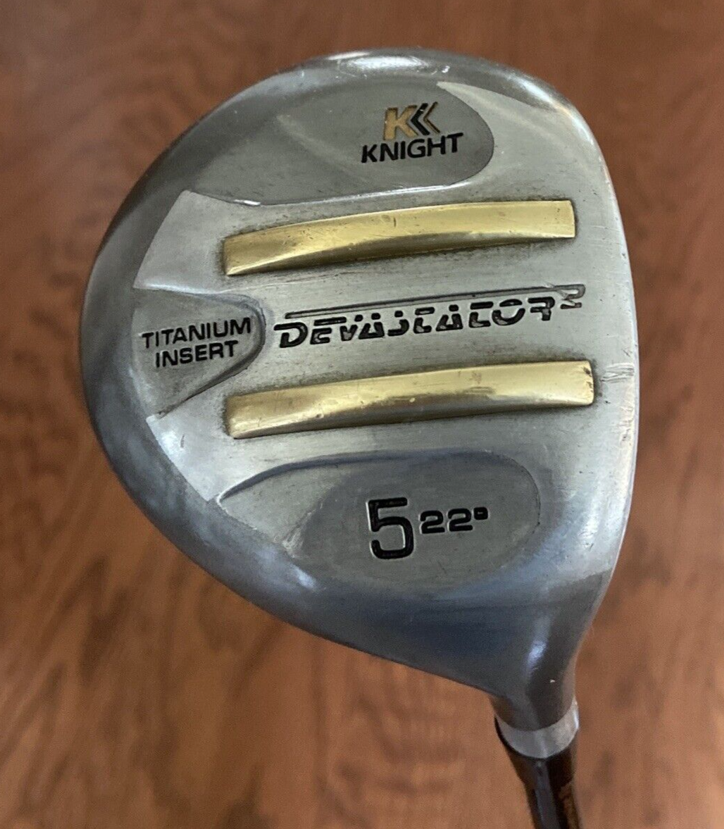 Knight Devastator 5-Wood ⛳RH Titanium 22 Degree Loft Intermediate