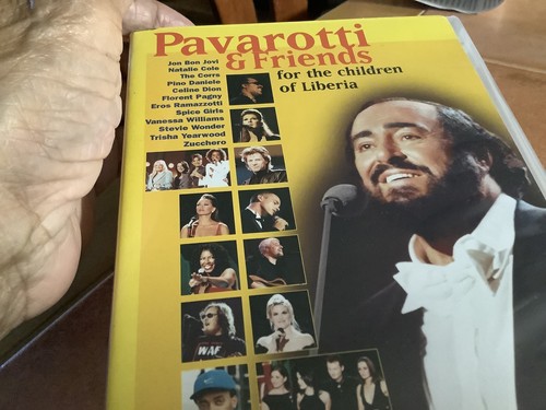 Pavarotti & Friends for The Children of Liberia DVD for sale