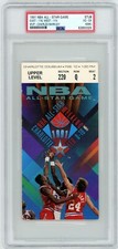 1991 NBA ALL STAR GAME TICKET STUB CHARLES BARKLEY MVP PSA 4 RARE BASKETBALL WOW
