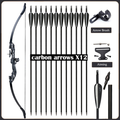 TOPARCHERY Metall Riser 54'' Takedown Recurve Bogen Set für Erwachsene Anfänger