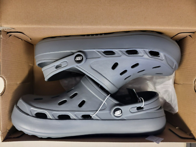 SKECHERS Foamies WATERPROOF Slip On CLOG Sandals in CHARCOAL  display picture 1