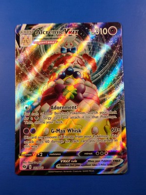 Alcremie VMAX 023/073 Champions Path Set FULL ART Pokemon ...