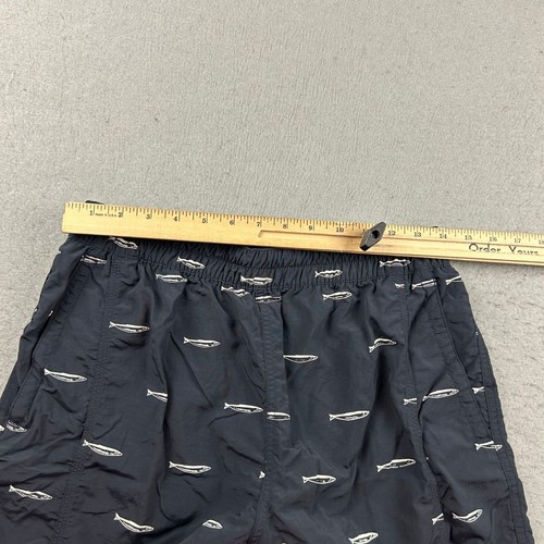 Helly Hansen Swim Trunks Mens Medium Black Elastic Waist Drawstring Short - Picture 6 of 10