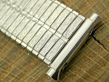 Vintage NOS JB Champion Stainless Steel Expansion Watch Band 17.5mm-21mm Unused