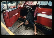 Christine Red Plymouth Fury Art Evans Original 35mm Transparency John Carpenter