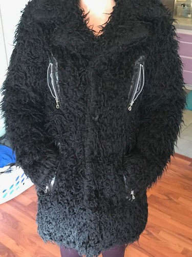UNIQUE Vintage Diesel Female Black Faux 