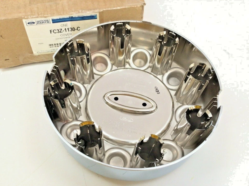 Ford F250 2015 2016 F350 King Ranch 8 orejetas 18" o 20" tapacubos central rueda trasera Foto 3 de 4