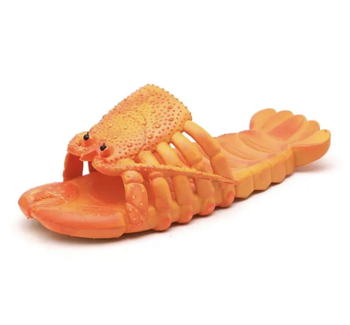 Lobster ? Flip Flops. Worn once, size 10. Super fun and unique. Lobster Flip Flops, Summer Casual Footwear, Lobster Flips  main image 2