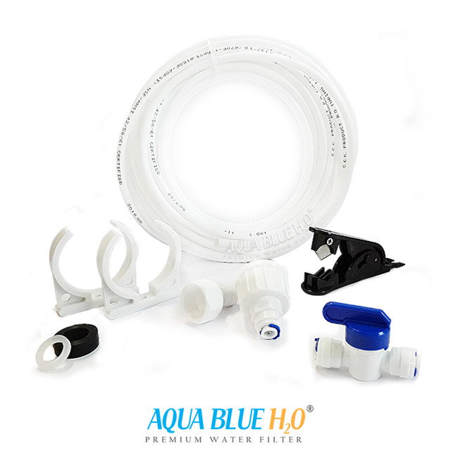 Freezer and Fridge Water Filter Pipe Tubing hose connection Kit eBay