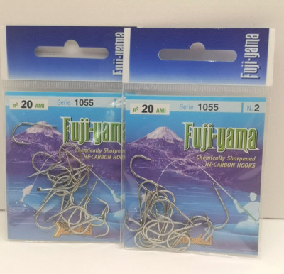 2 Ami FUJI-YAMA Series 1055N Bags - Size 2 - 20 Pieces Each FA698