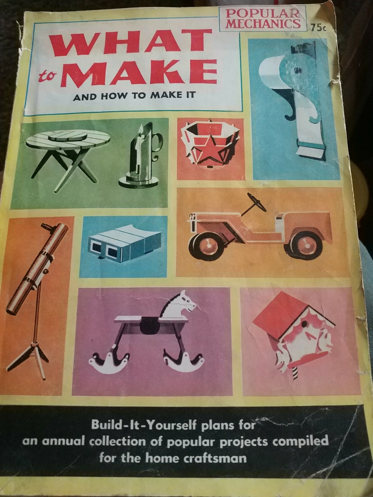 Popular Mechanics What To Make And How To Make It  Annual 1959