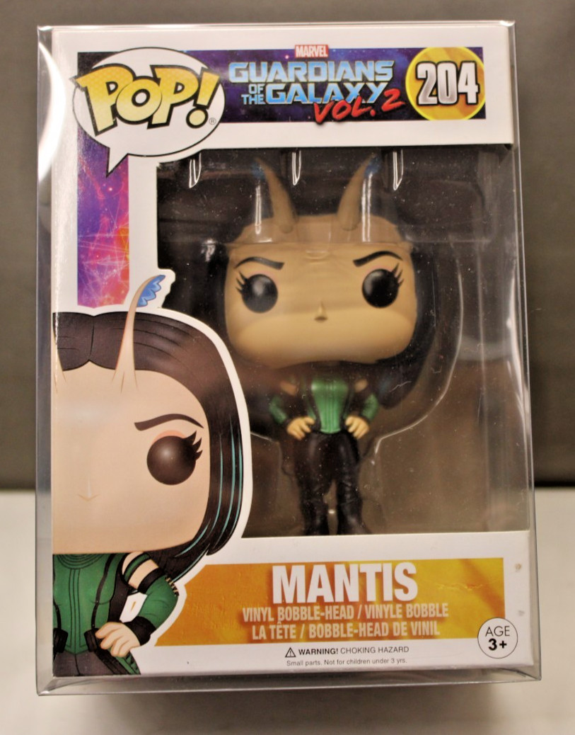 Funko Pop Mint In Box #204 Guardians Of The Galaxy Vol. 2 Mantis