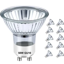 6 Pack 120v 50W GU10 Bulb for Candle Warmer Lamp 50W gu10 Dimmable 2800K 50w