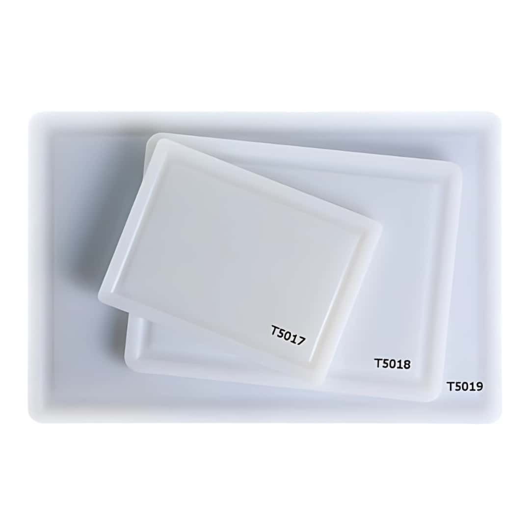 Professional White Polyethylene Cutting Board 22x29 Cm HACCP Restaurant Leone