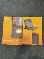 ZAGG Messenger Folio 2 Keyboard Case for iPad Air 11" iPad Pro 11"