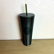 Starbucks 2021 Green Emerald Grid Studded Holiday Limited Edition Tumbler – 24oz
